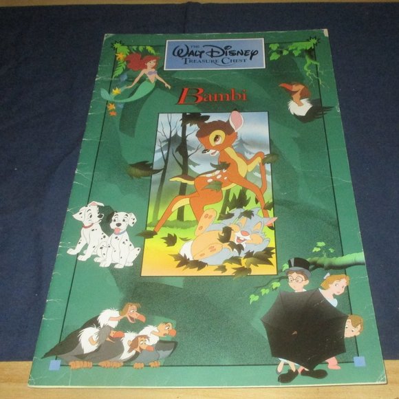 The Walt Disney Treasure Chest 1991 Set of 5 Oversized Story Books Vintage - Picture 9 of 14